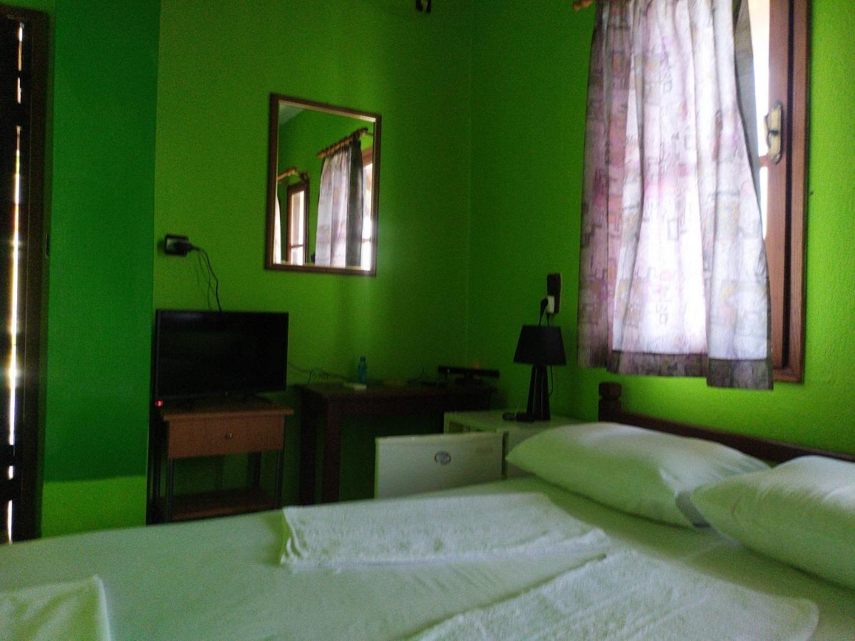 Double Studio Room By The Sea Tsagkarada Buitenkant foto