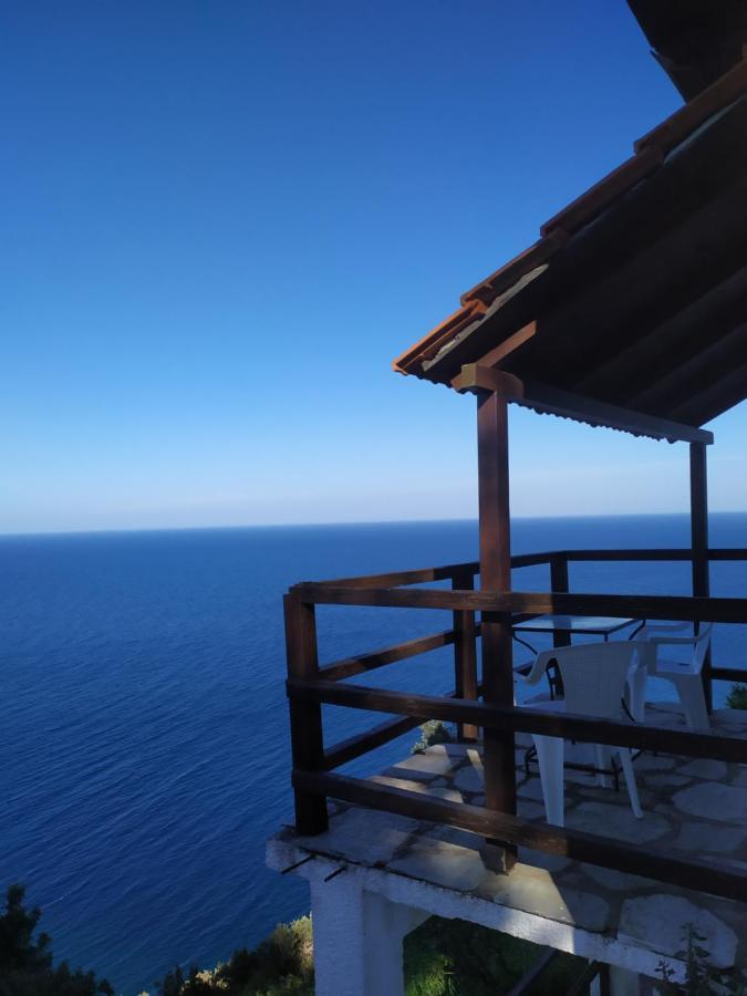 Double Studio Room By The Sea Tsagkarada Buitenkant foto